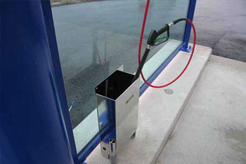 Tvatthallsutrustning